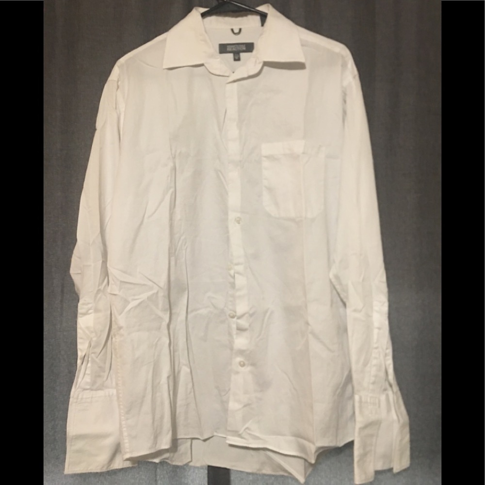 Formal white button up for suit